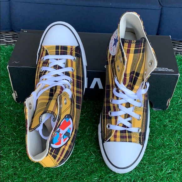 Converse CTAS Hi yellow/white/black MEN’s - Picture 5 of 16